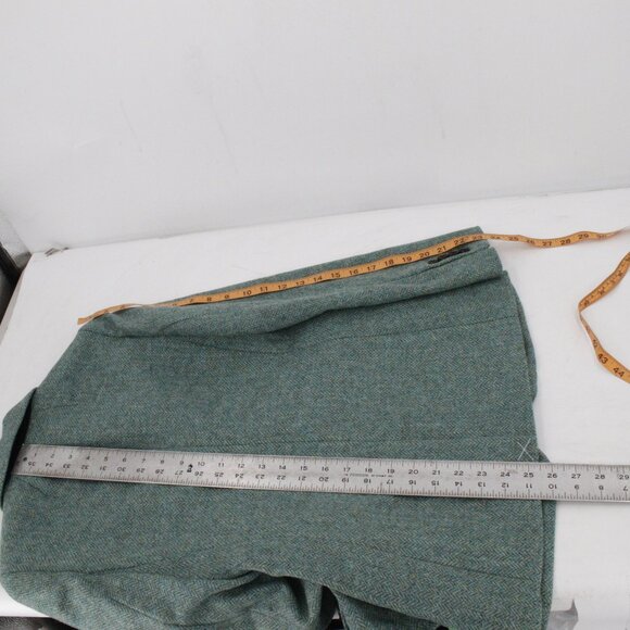 NWT J Crew Parke Blazer Womens 0 Moon British Herringbone Wool One Button green - Picture 9 of 14